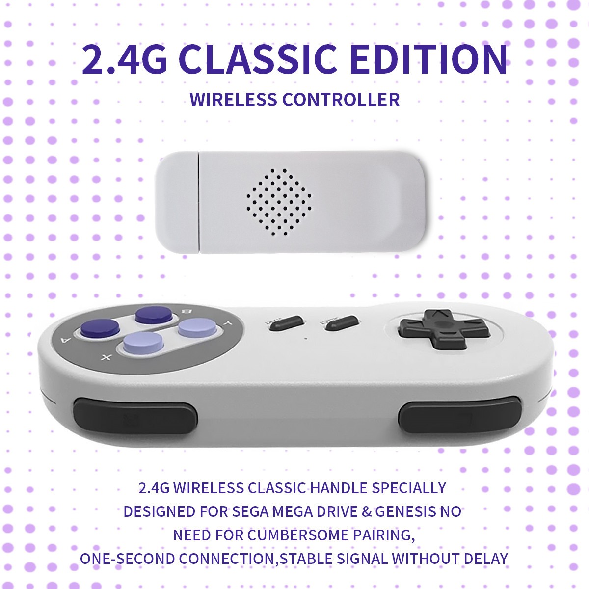 HDMI Retro Game Console Stick Games 2 Wireless Controllers Complete Set