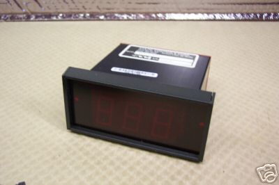 STATIC CONTROLS 800-5-3-LG DIGITAL PANEL METER NEW CONDITION NO BOX