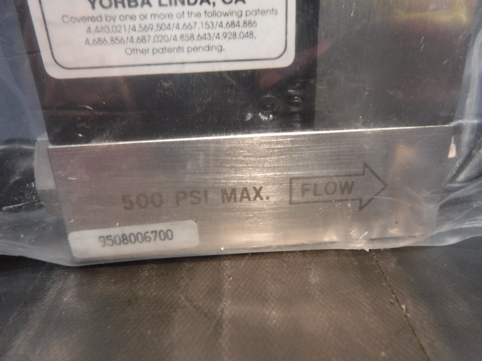 Unit Model: UFC-1100A Range: 5 SLM Gas: N2 Mass Flow Controller