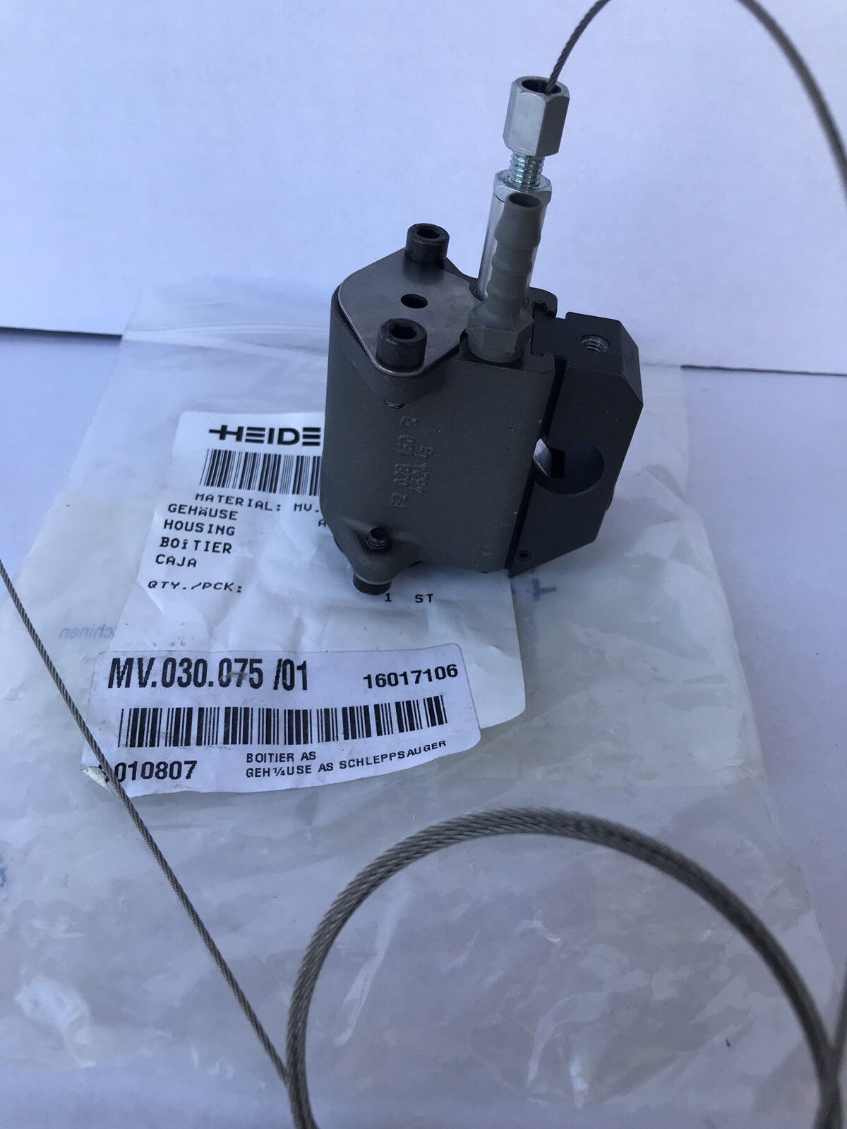Original Heidelberg Feeder Head Sucker MV.030.075/01 From Germany
