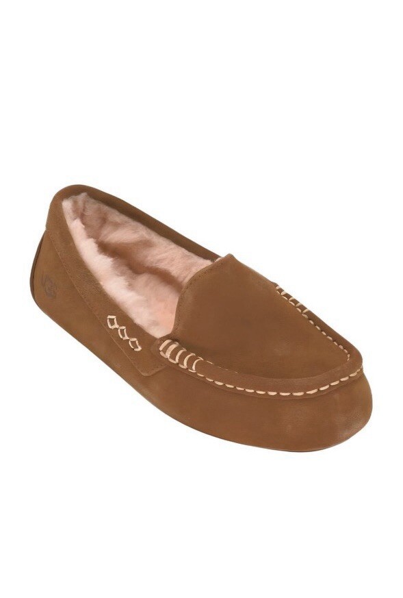 UGG Ansley Chestnut Moccasin Women's Slipper Brown
