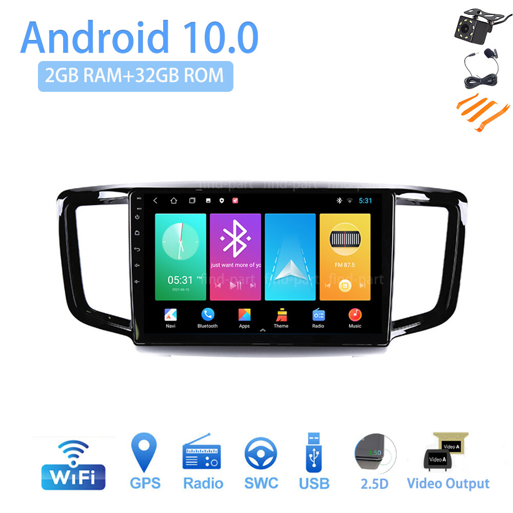 Android 12 10.1" Car Stereo Radio for 2015~19 HONDA Odyssey GPS NAVI WIFI BT