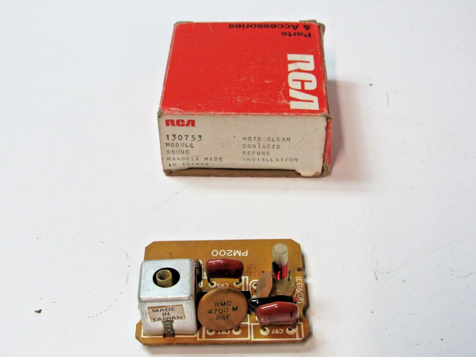 Vintage RCA 130753 Module Circuit Board  Television Replacement Part TV4