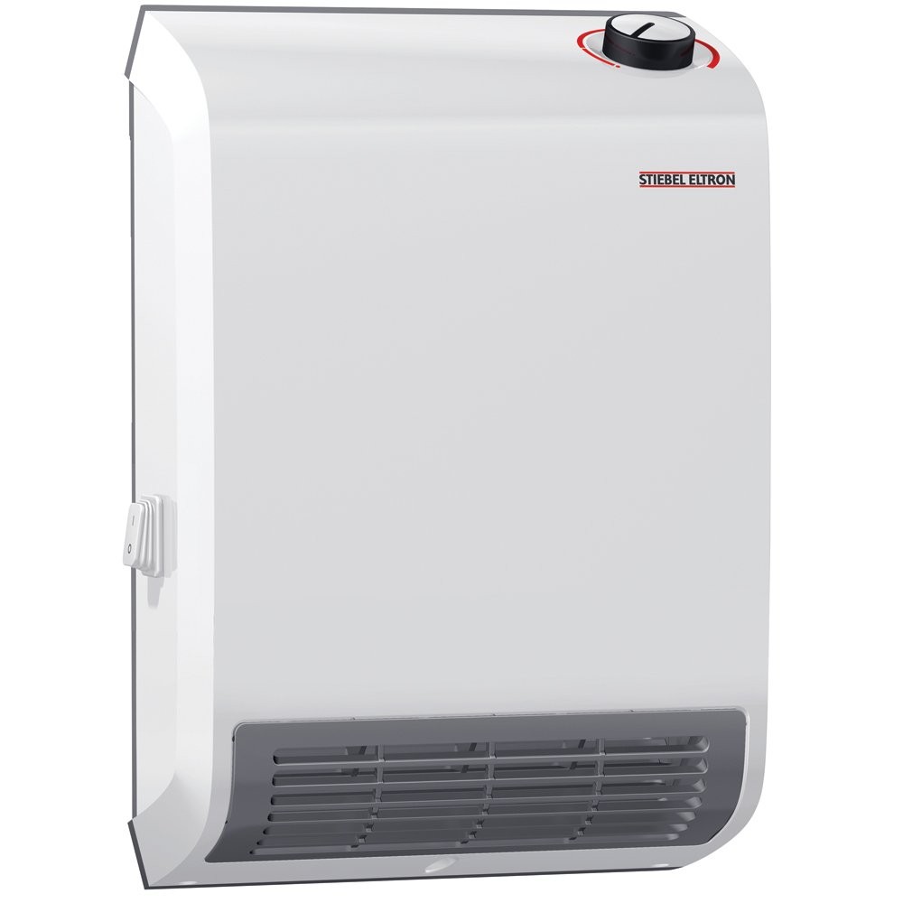 Stiebel Eltron 236304 CK Trend Wall-Mounted Fan Heater, 1500W, 120V White
