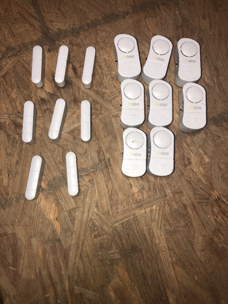 Q See Sensor Alarm Lot of 8 B9