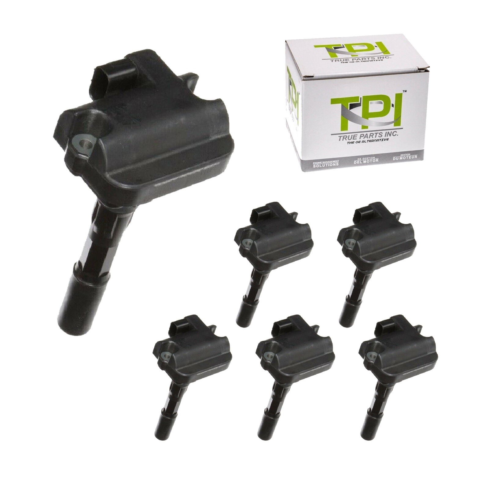 Set of 6 True Parts Inc. Direct Ignition Coil CLS1162 for Acura Legend 1991-1995