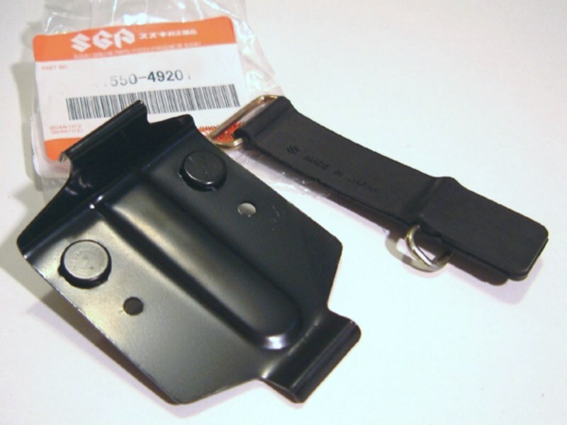 NOS Suzuki Tool Holder & Strap Kit oem gs1100 gs1000 gs750 gs 1100 katana