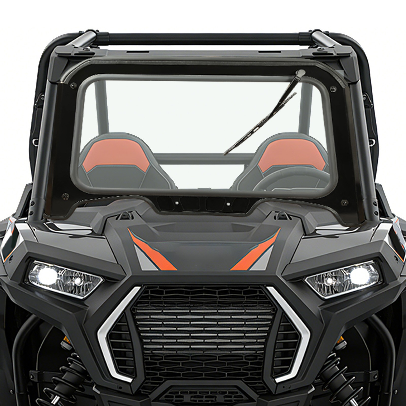 For Polaris RZR XP 4 1000 Turbo Glass Front Full Vented Windshield 2019-2023