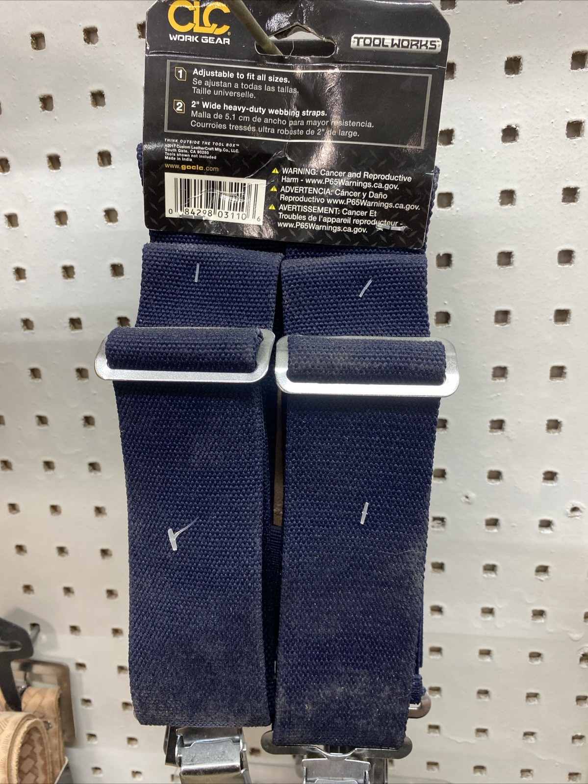 CLC 110BLU Heavy Duty Work Suspender