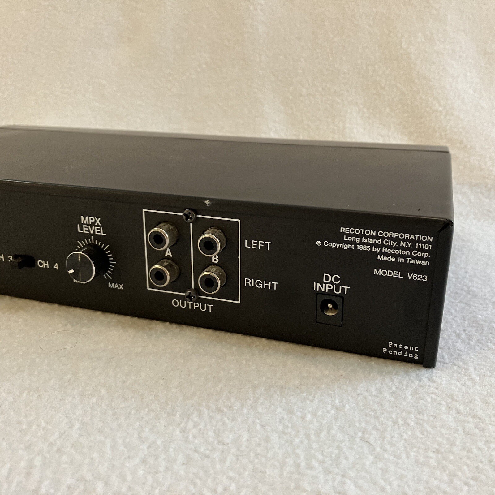 Recoton MTS TV Stereo Decoder DBX Model V623 - Schotz Technology Fred II