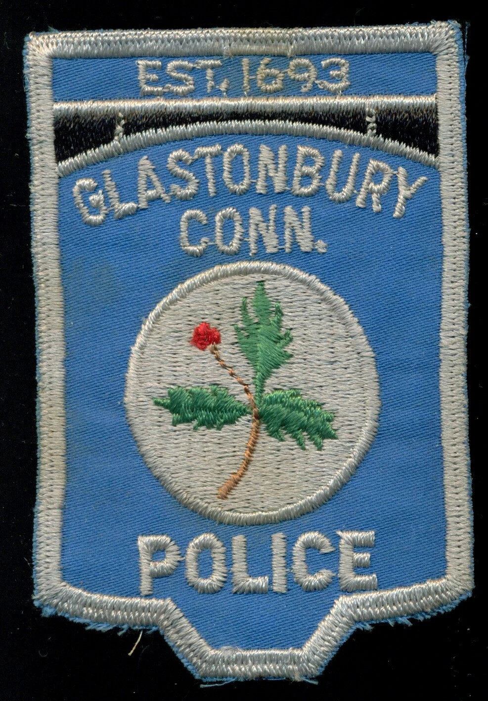 Glastonbury Connecticut Police Patch R-5