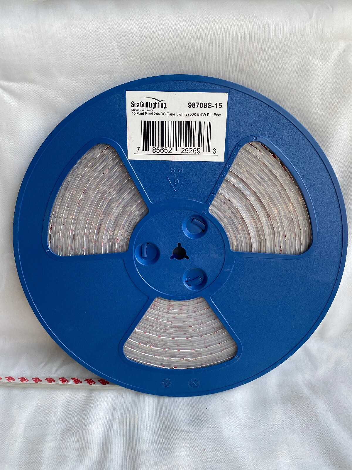 Sea Gull Lighting Asterial 98708S-15 - 40' Reel High Output LED Tape 2700K White