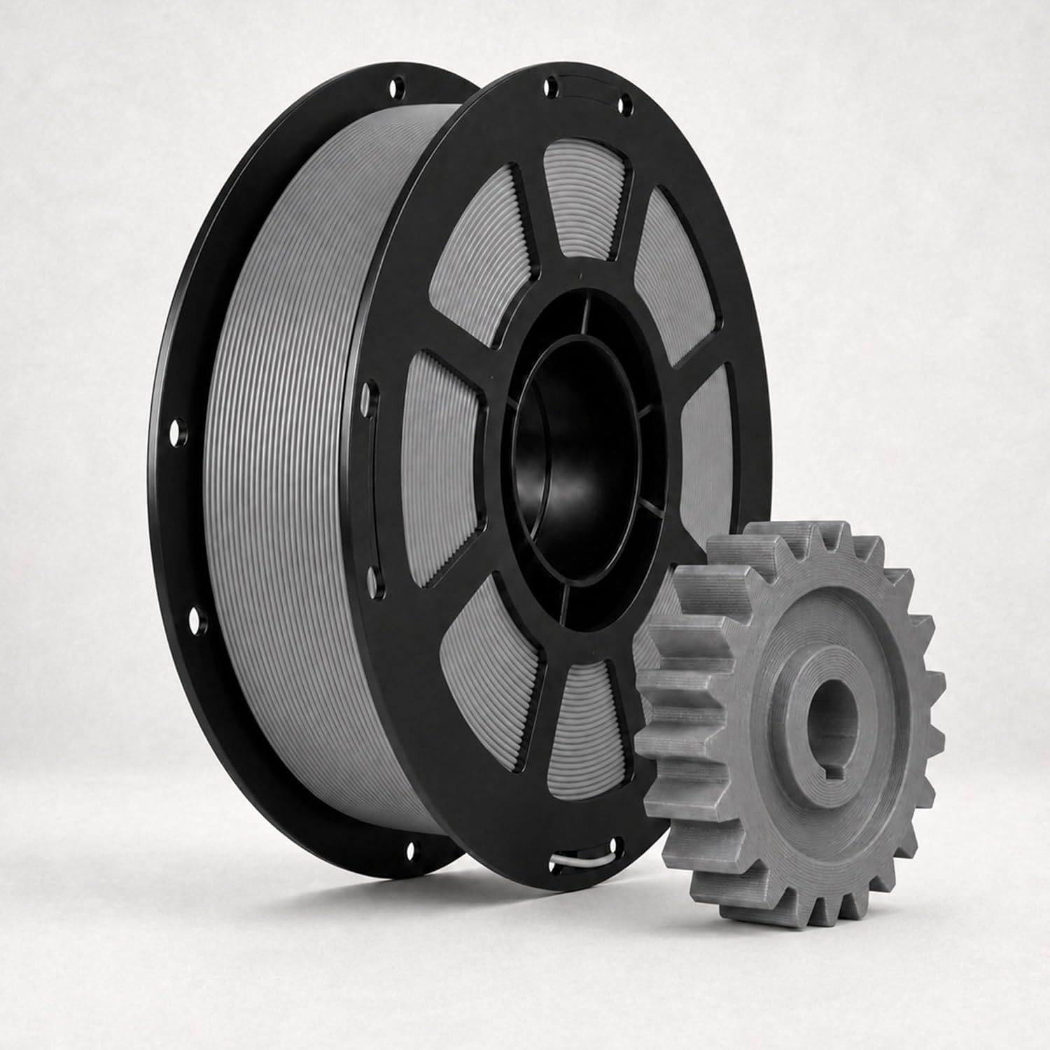 PLA PRO Filament 1.75Mm 1KG, PLA+ Tougher and Stronger 3D Printer Filament Dimen