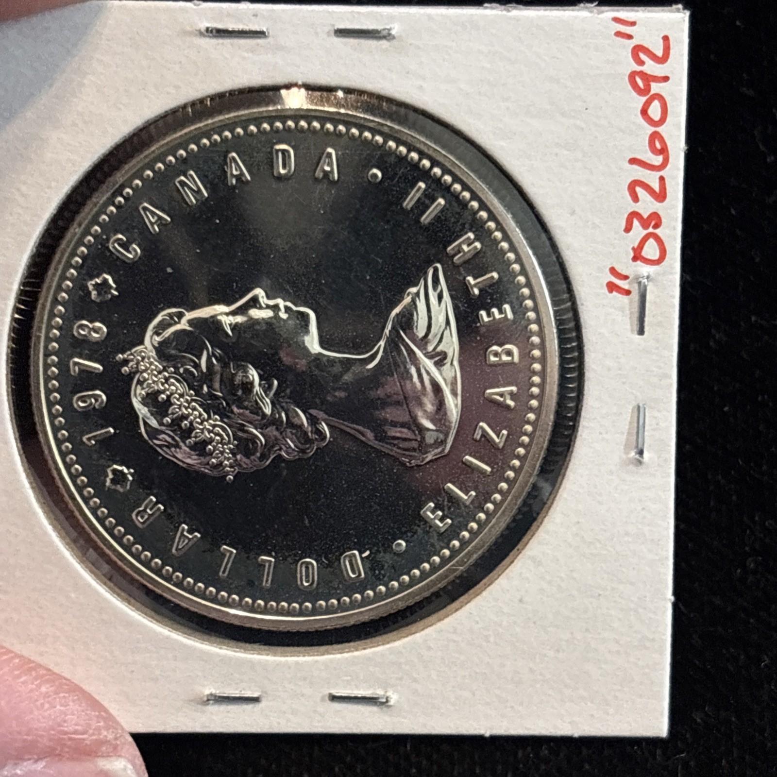1978 Canada Silver Dollar Edmonton Games Proof “0326092” Canadian $1