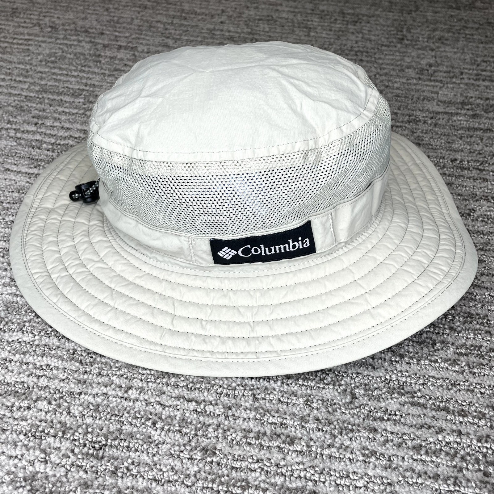 Columbia Size 0/S Youth Head Gear Bucket Hat Outdoor Safari Vents Beige