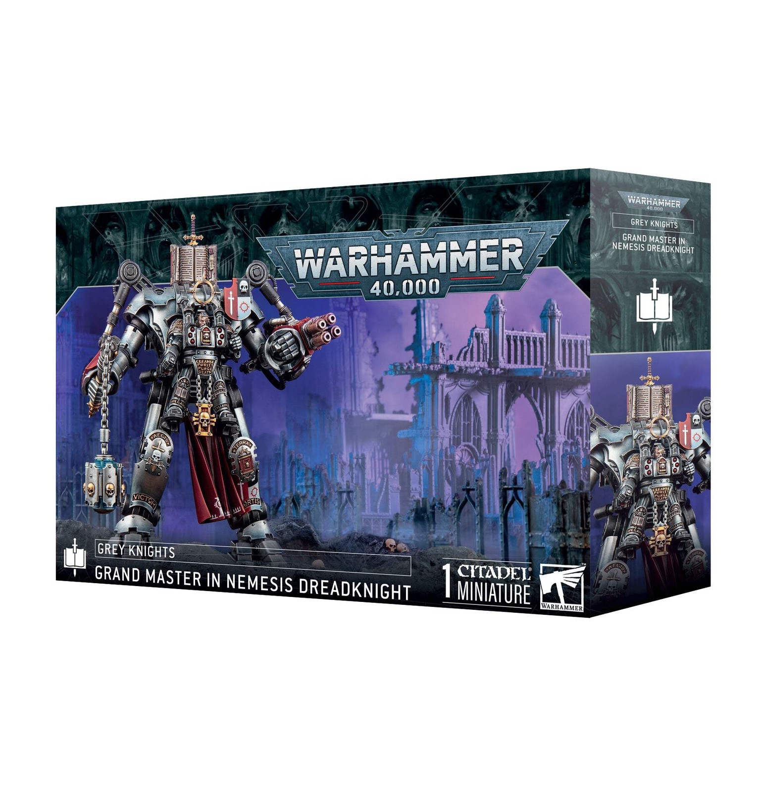Grey Knights Grandmaster in Nemesis Dreadknight Warhammer 40k