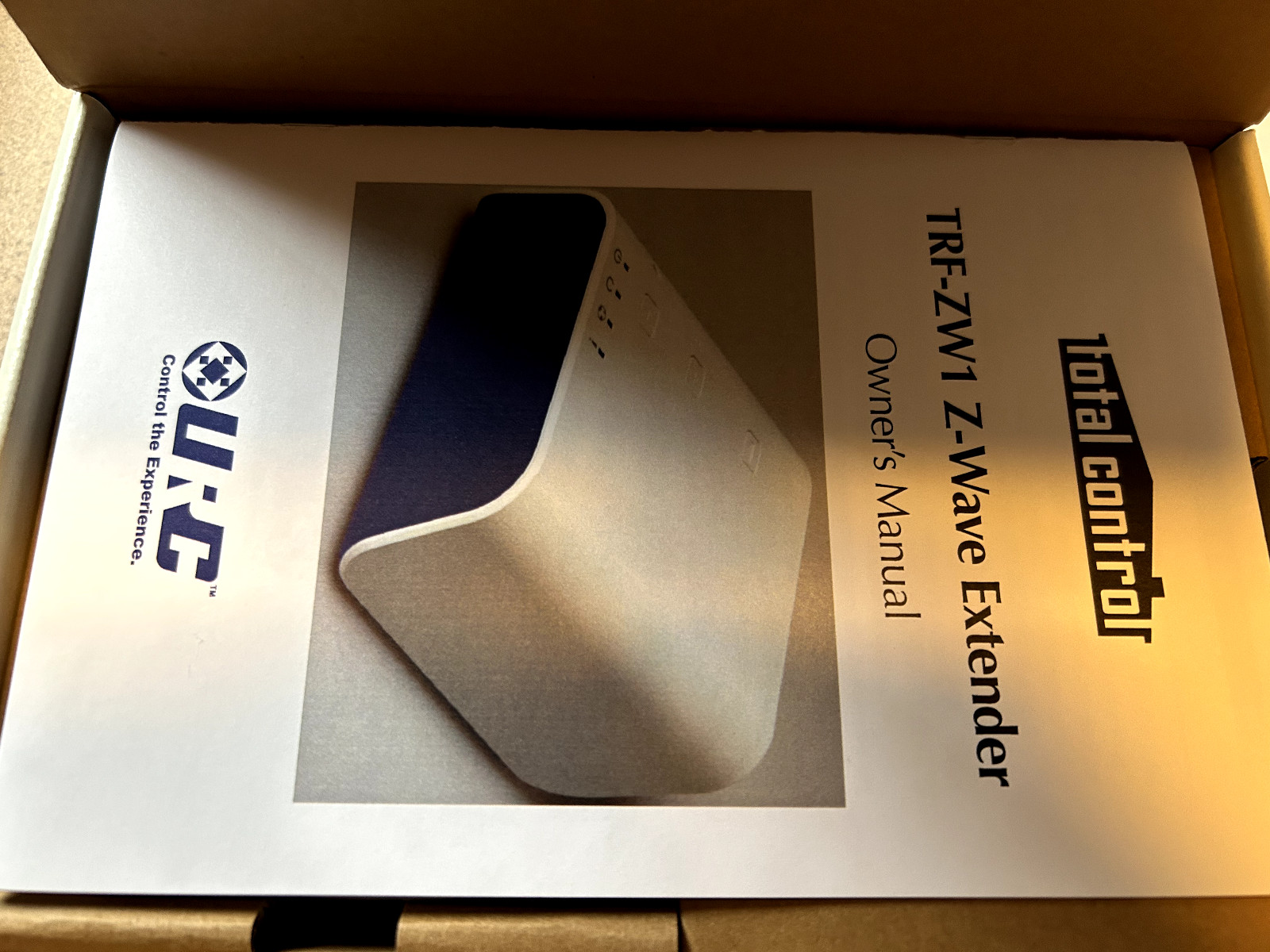 URC Total Control Z-Wave Extender - TRF-ZW1 - New In Box
