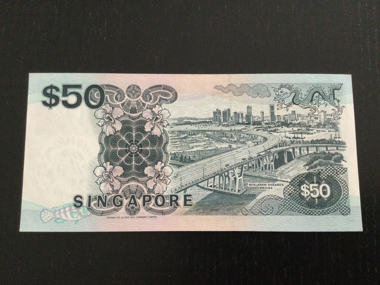 Singapore 50 dollars (1994) UNC P-36