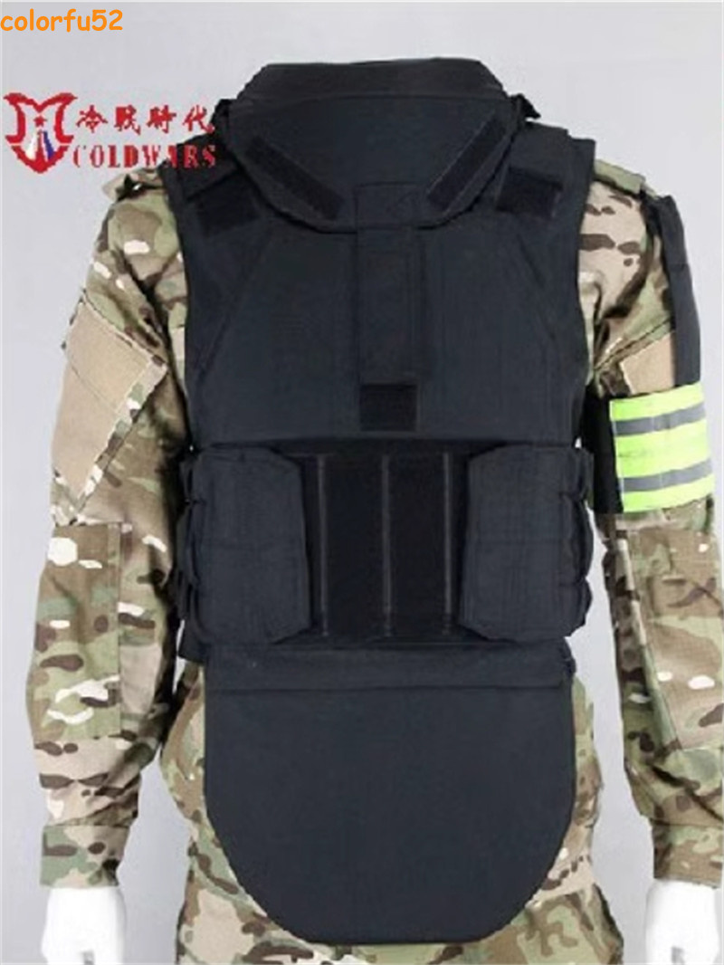 Russian Defender-2 Ballistic Vest Black Copy Ver DF2 With 4PCS EVA Plastic Sheet
