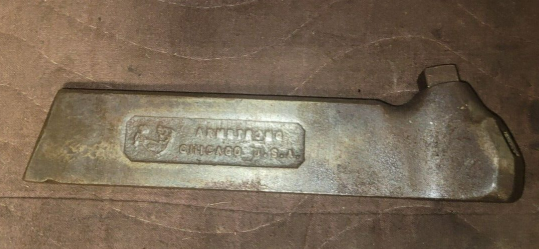 Armstrong Straight Shank Lathe Turning Tool Holder No. 3-L