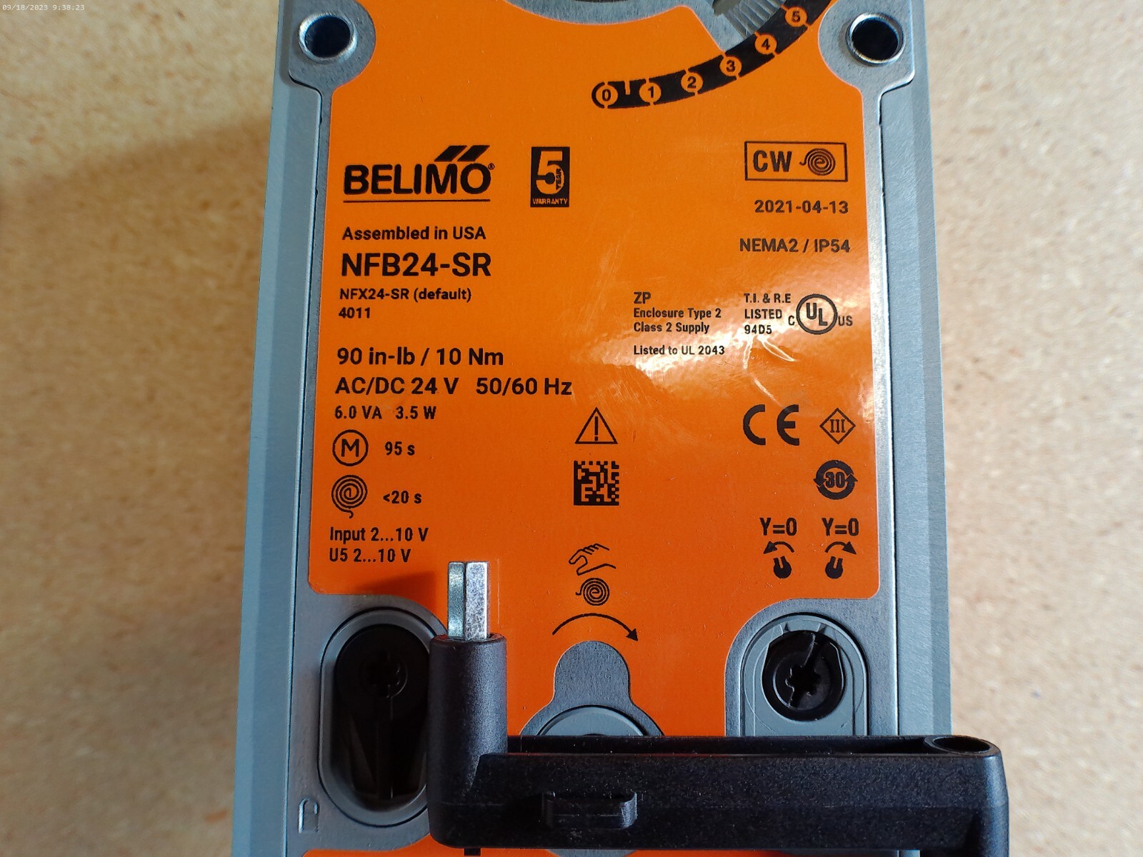Belimo NFB24-SR