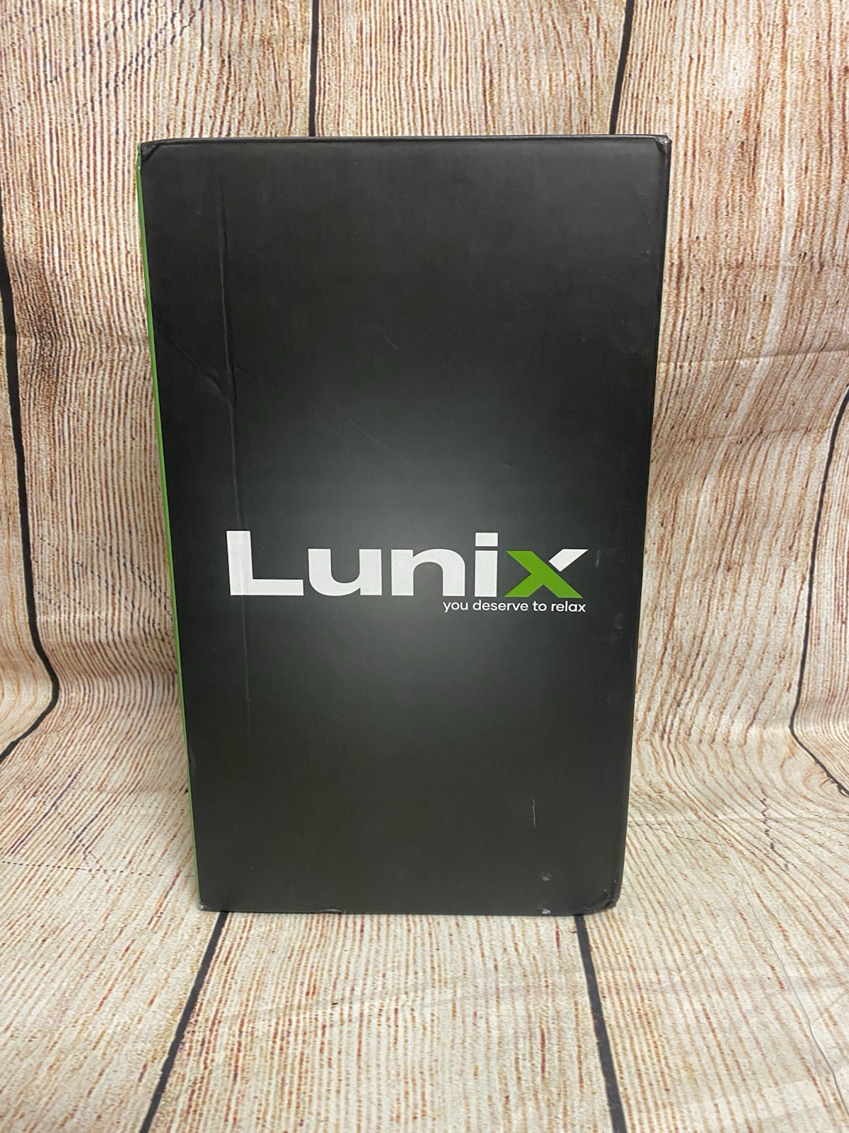 Linux Touchscreen Cordless Rechargeable Hand Massager Model LX7  Black