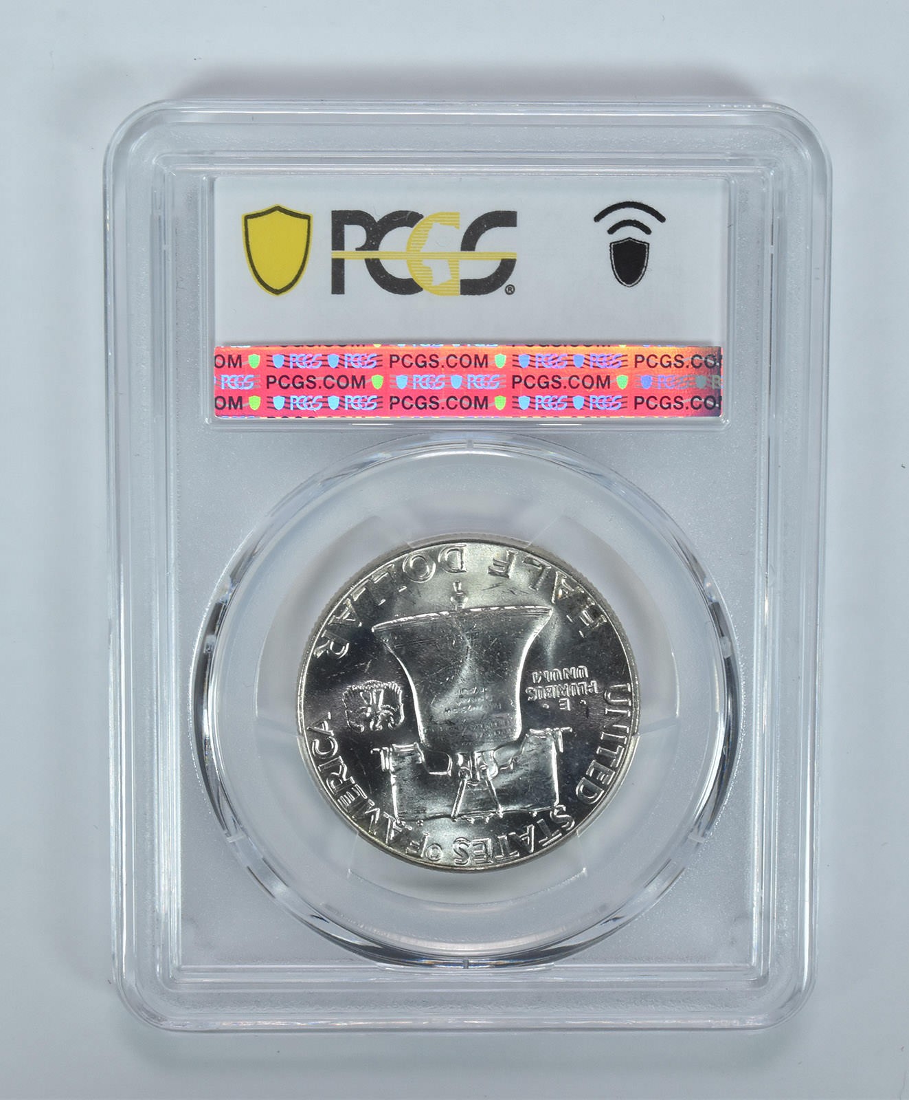 1956 Franklin Half Dollar Boston Collection MS65 PCGS Blue Label