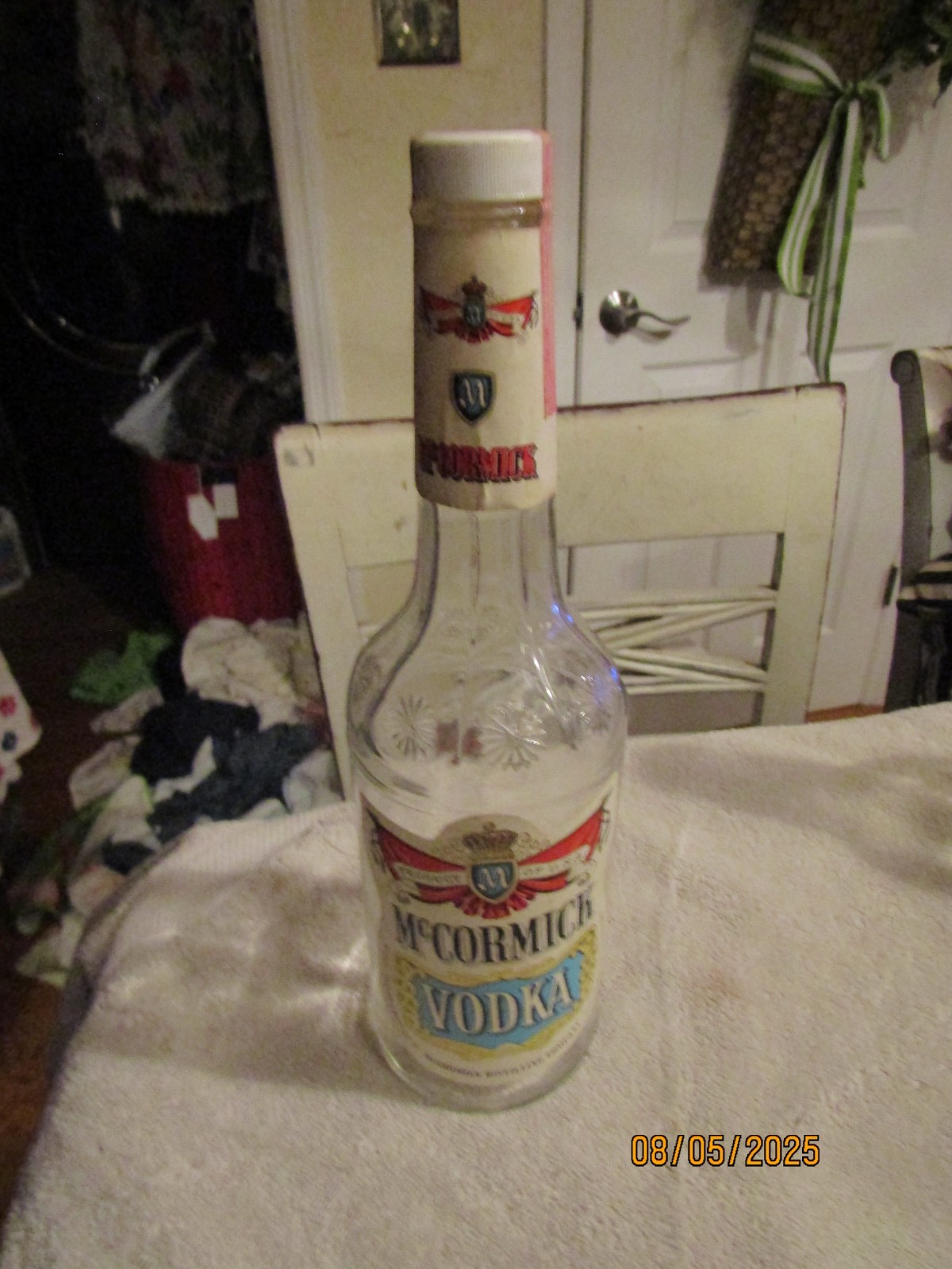 Vintage McCormick Vodka Distilling Co Weston MO 4/5 Quart