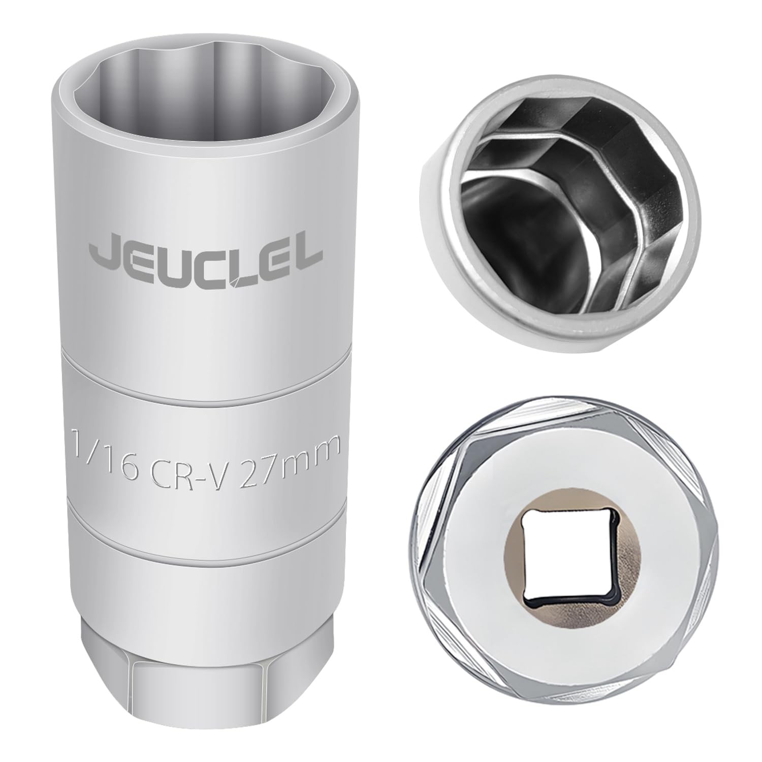 JEUCLEL Oil Pressure Sensor Switch Socket, 3/8" Standard, Standard