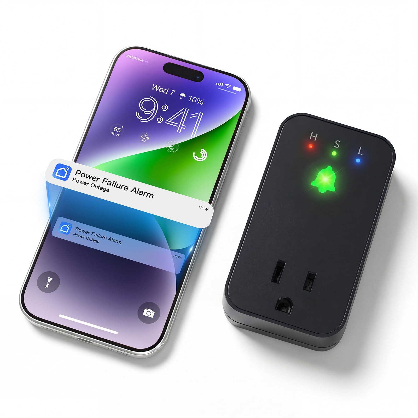 Power Failure Alarm WiFi, Smart Freezer with Free App Notifications,...