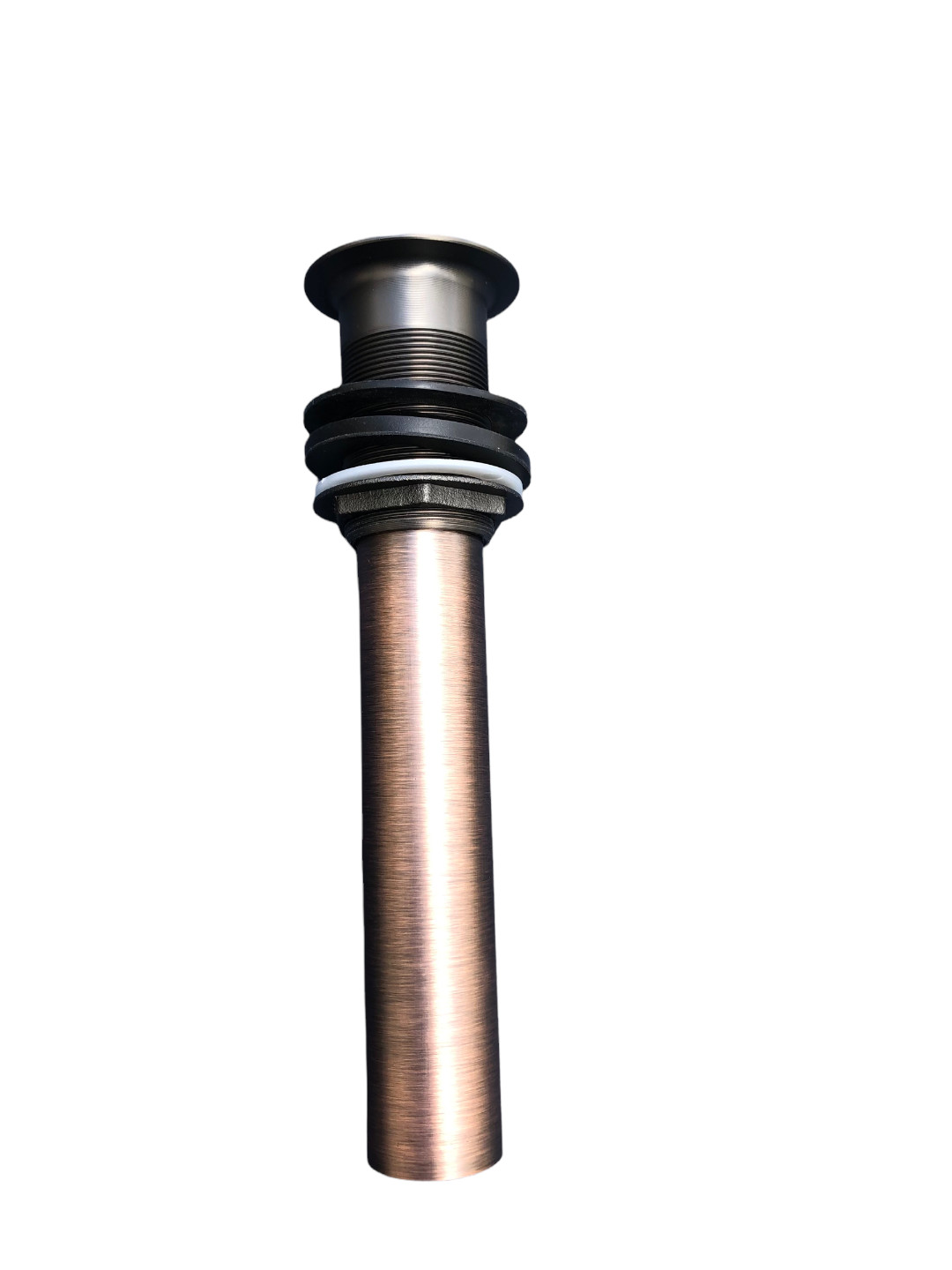 ORB Press Type Pop Up Vessel Sink Drain No Overflow Standard