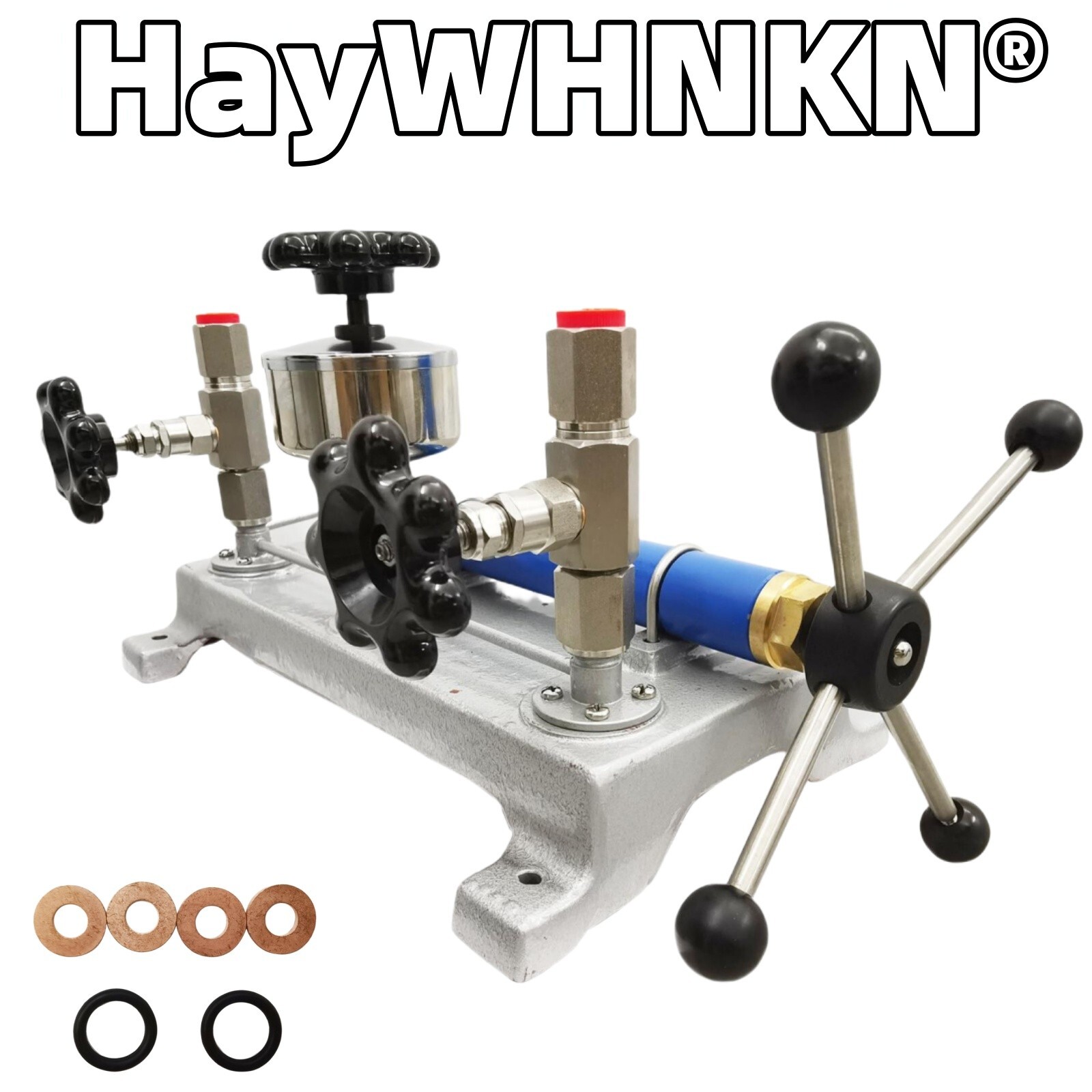 Industrial PressurTester Pump Hydraulic Pressure Gauge Testing Calibrator