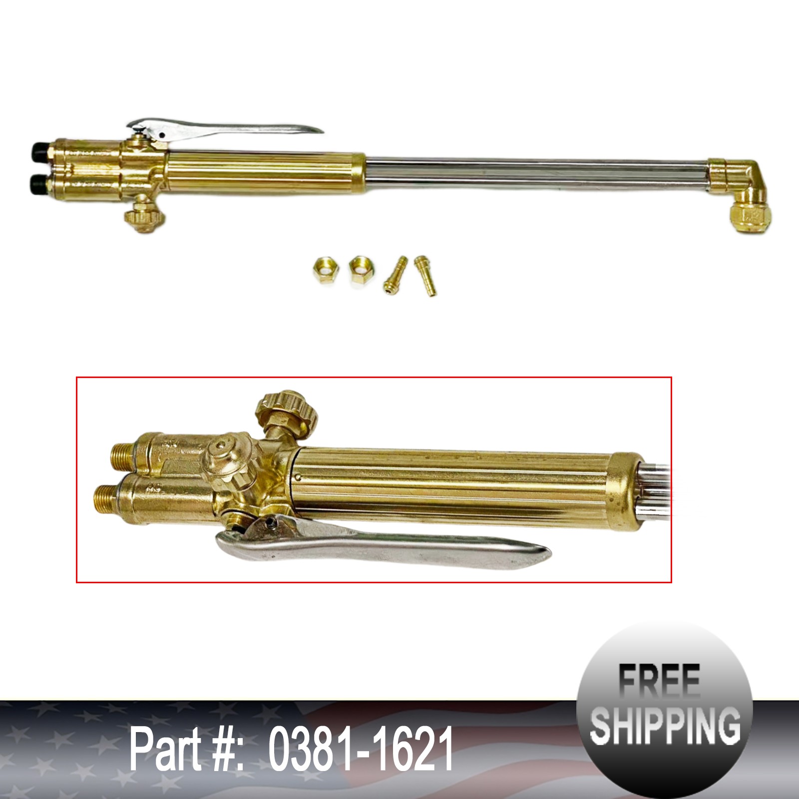 FOR Victor ST900FC Cutting Torch 21" with 90 deg head angle 0381-1621