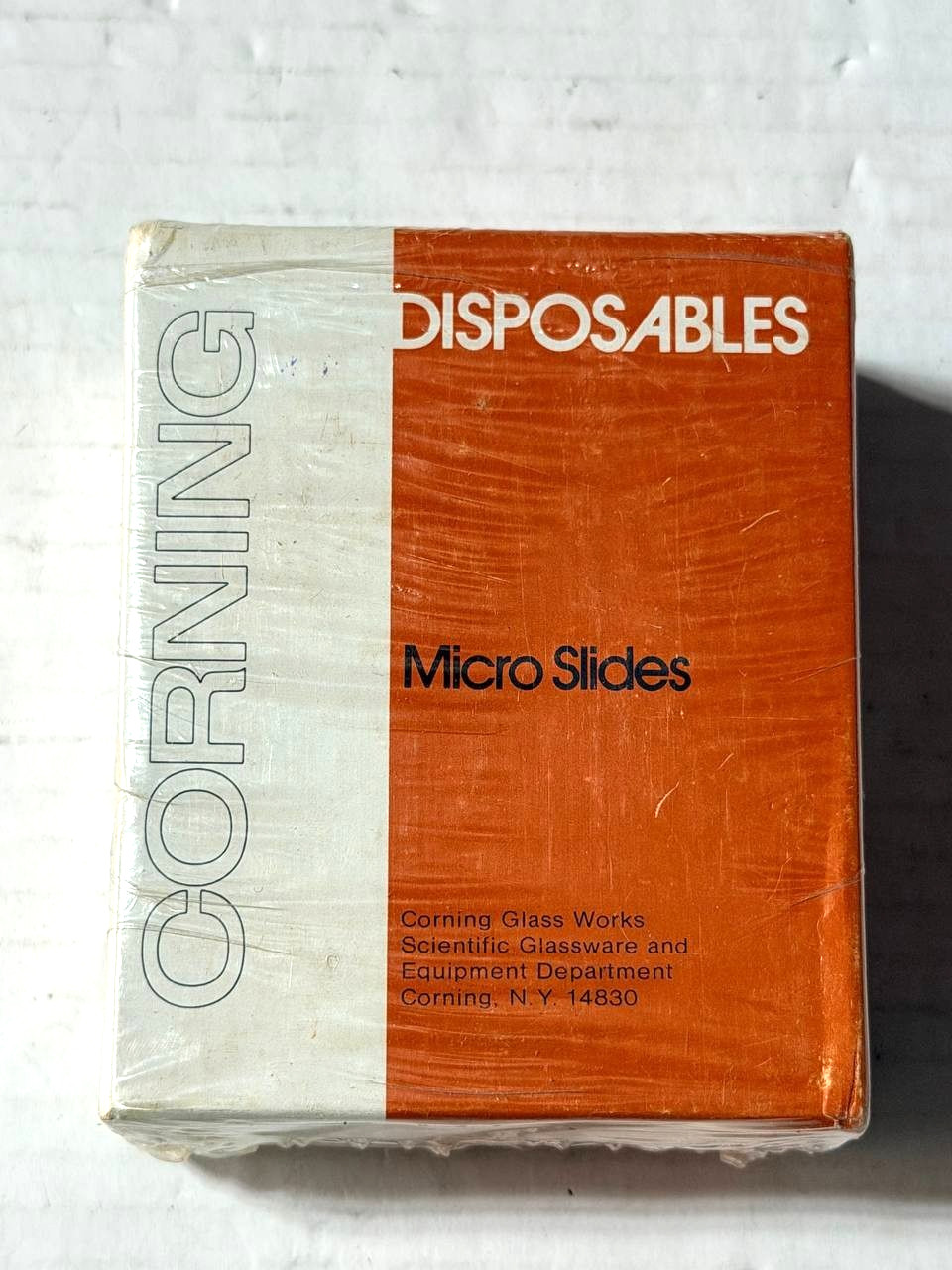 CORNING Glass Disposable Micro Slides Theckness 1.17 to 1.27 mm