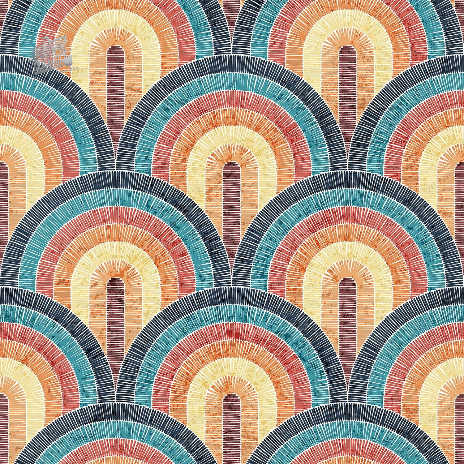 Colorful Geometric Wall Adhesive Wallpaper Fantas Furniture Adhesive Paper