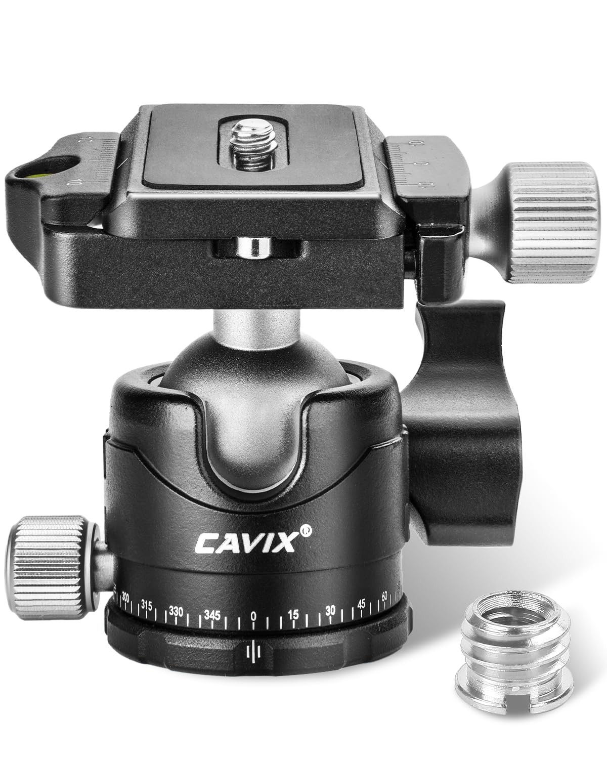 Ball Head Mount with 1/4" Screw Arca Type Quick Release Plate 360 Degree Swiv...