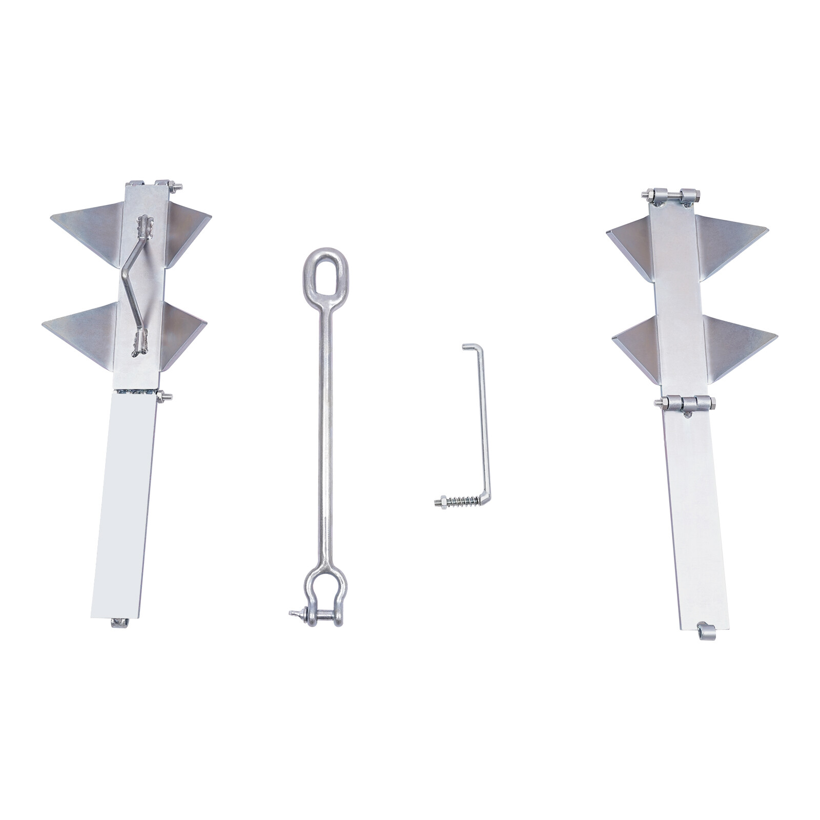 Boat Slide Box Anchor, Foldable Sliding Cube Anchor, Foldable Boat Anchor 13 lbs