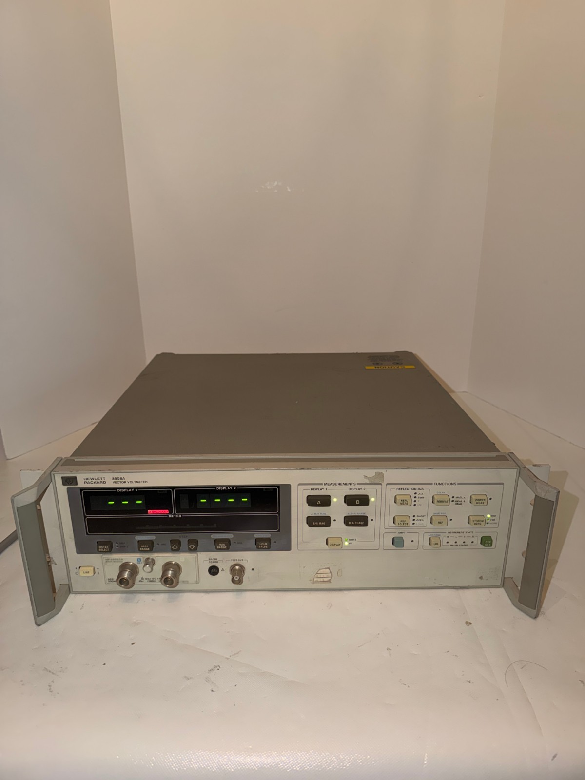 HP Hewlett Packard 8508A Vector Voltmeter 300kHz- 2GHz