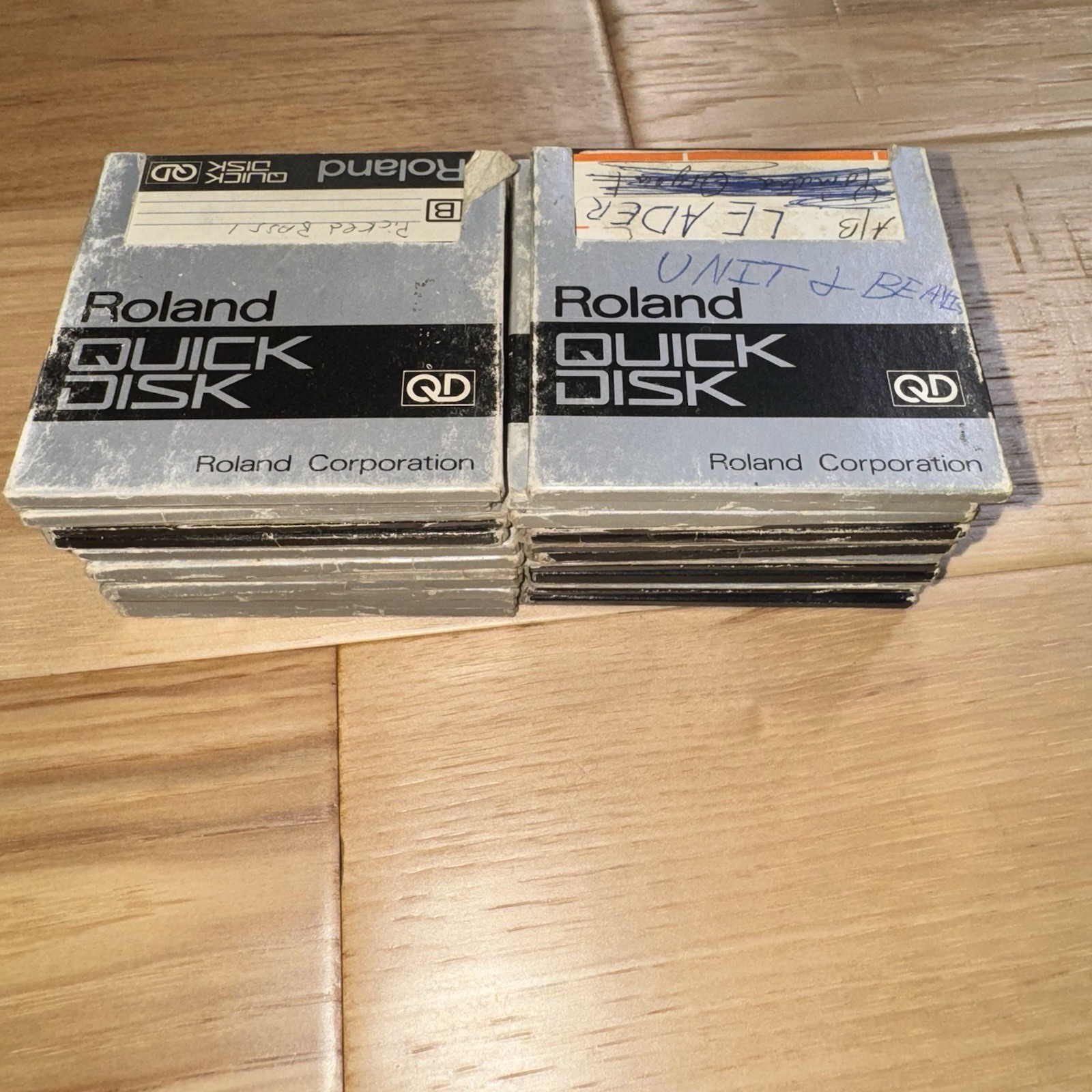 18 Vintage Roland Quick Disk Sound Library Synth, Drum, Organ, Strings Japan
