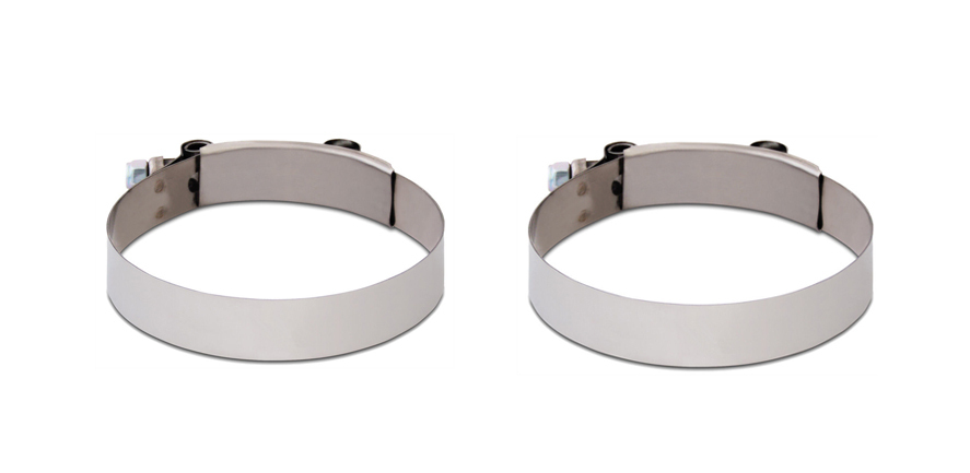 Stainless Steel TBolt Hose Clamp 3" Universal Silicone Turbo 2 Pack
