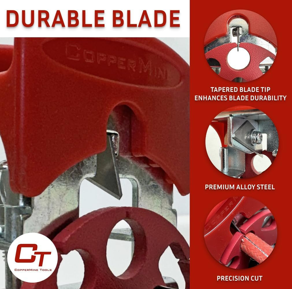 Coppermine Handheld Copper Wire Stripper – Portable Manual Wire Stripping Machin