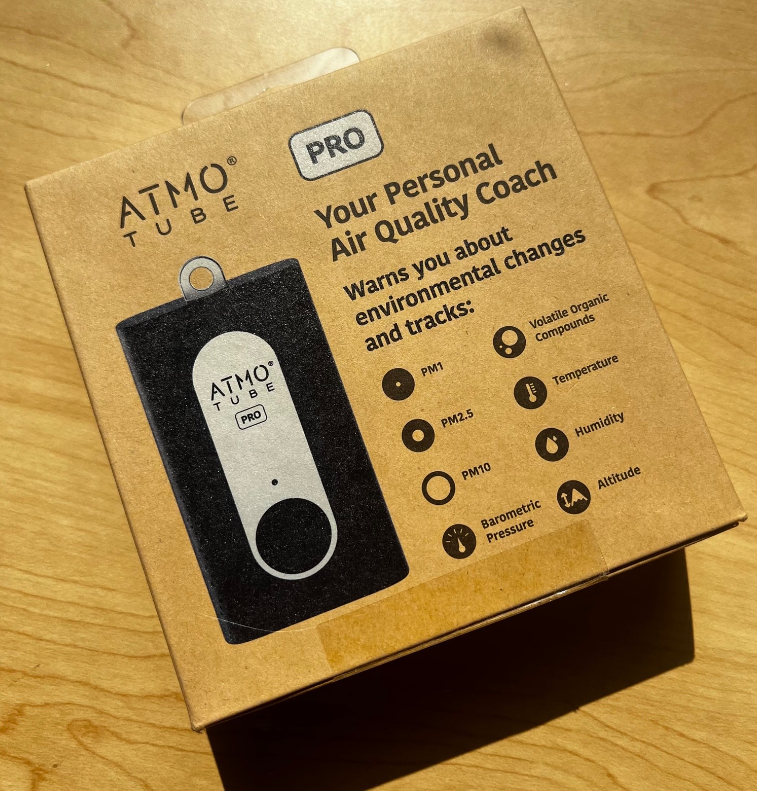 Atmotube Pro Portable Air Quality Monitor - Particulate Matter - Crypto Miner