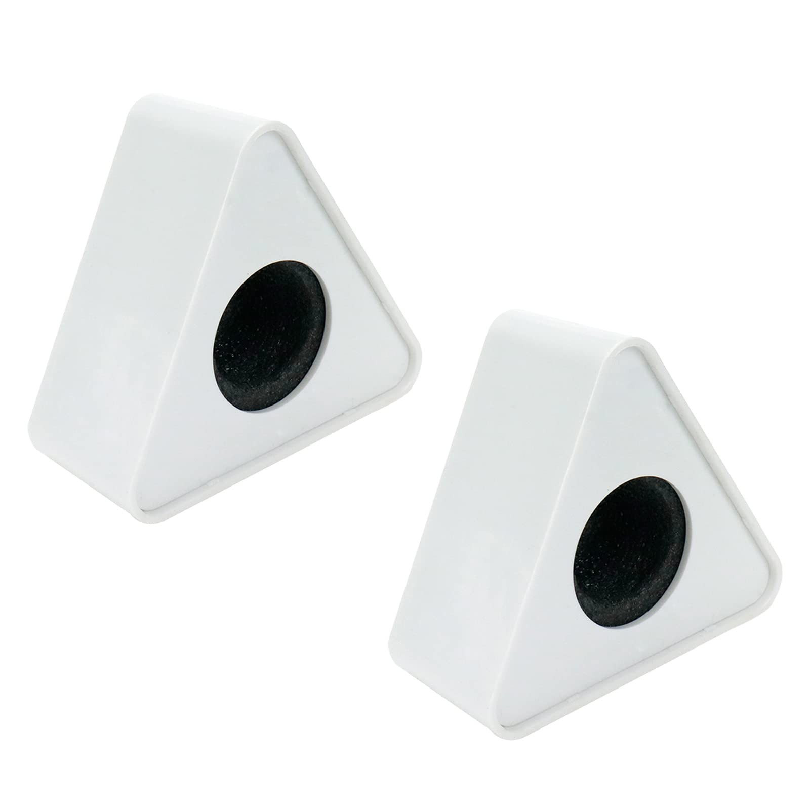 Dahszhi 2Pcs Triangular Microphone Stands,Microphone Triangular Interview Log...