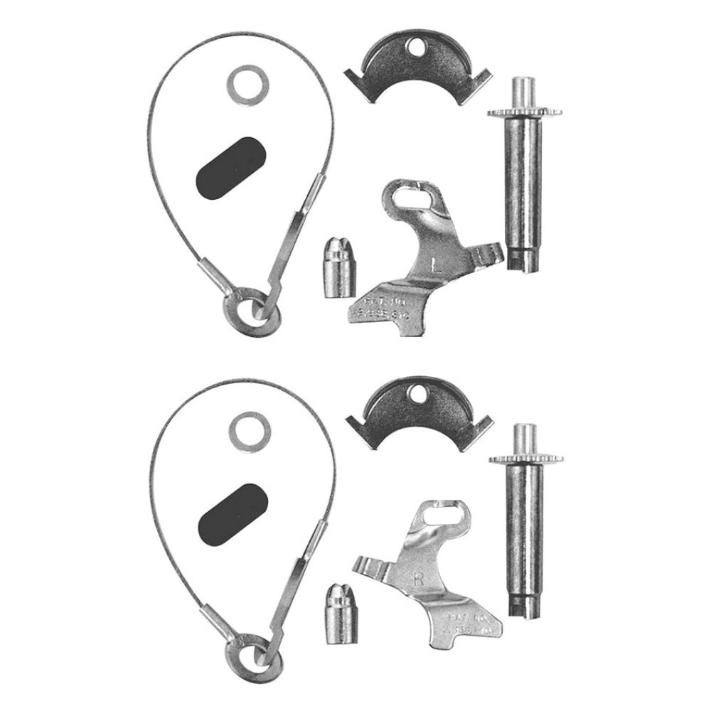 For Ford F-150 75-96 Drum Brake Self Adjuster Repair Kit Rear Driver & Passenger