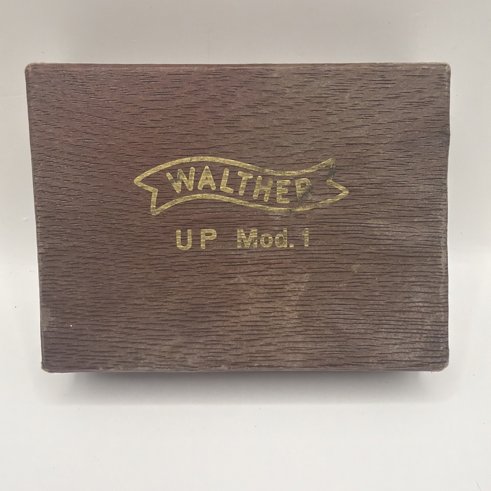 Vintage Walter UP Mod. 1 Pistol Box      A