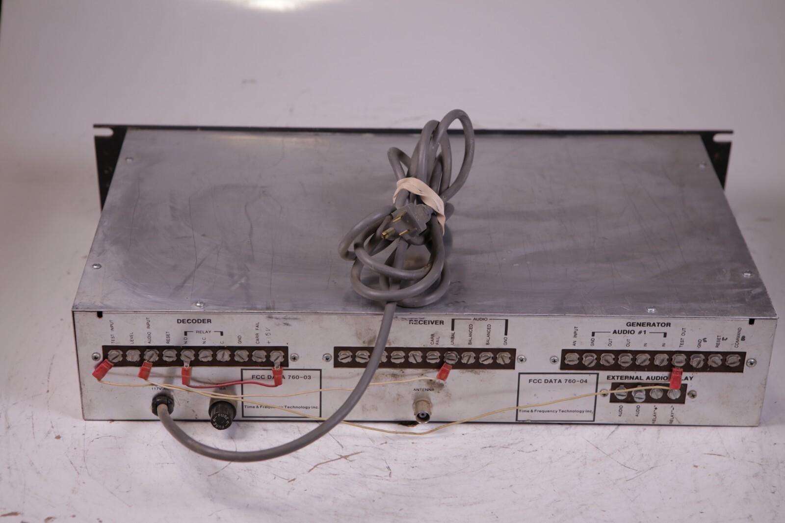 Time & Frequency Technology EBS System w/ 3 Modules 760-04, 760-01, 760-03 As Is