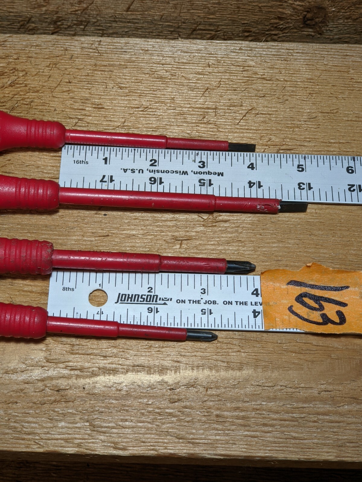 4pc MATCO Witte Electrician Insolated Screwdriver Set 1000v
