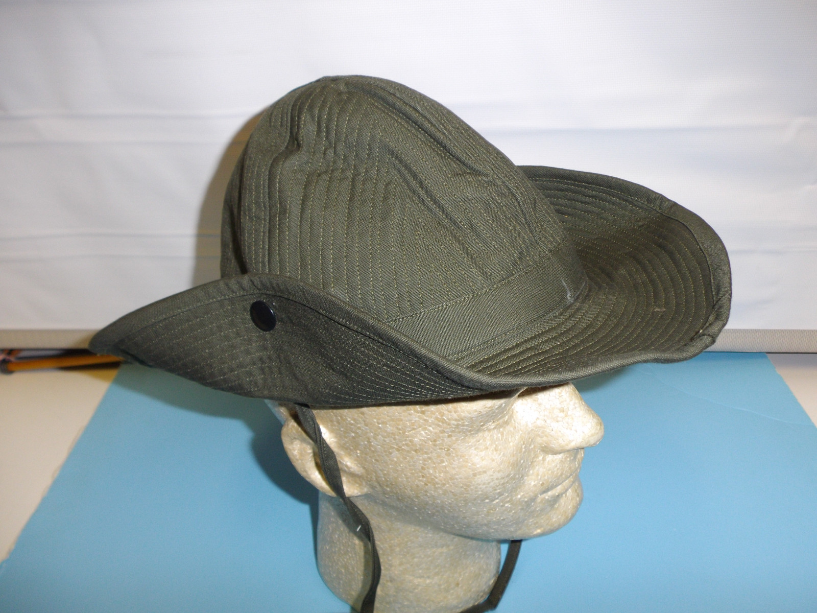 b3942-58 Vietnam OD Soft Bush Hat double snaps size 58 W2E