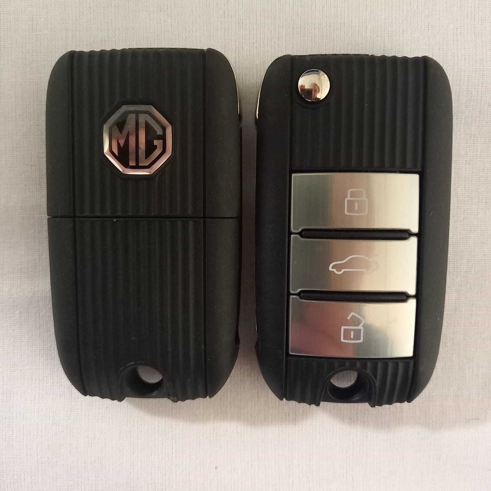 GENUINE MG KEY FOB FLIP 3 BUTTON SMART REMOTE TESTED & WORKING 10219213-H