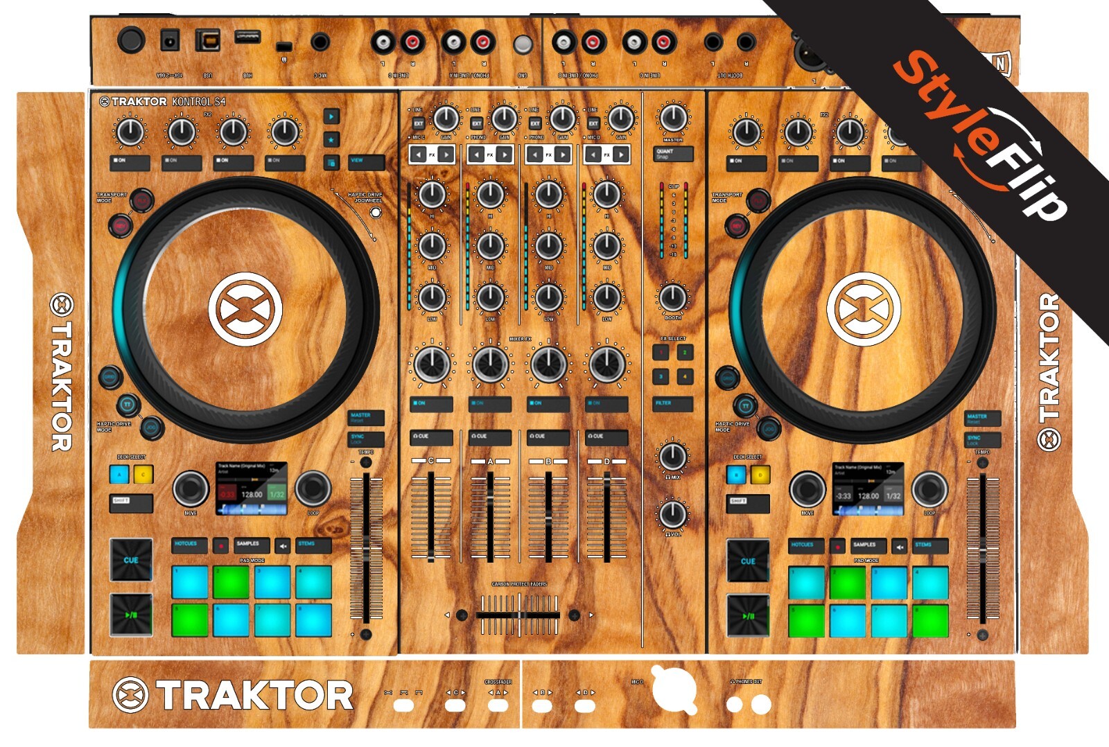 Native Instruments TK S4 MK3 | Wood 6 | Protective Decal | StyleFlip Skins